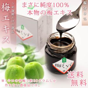 梅肉エキス 紀州産梅使用 梅エキス 55g×5個（ 濃縮 練りタイプ 塩分0