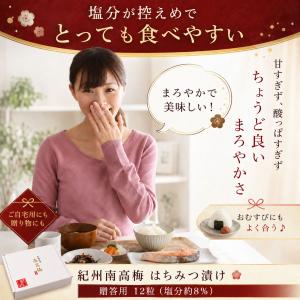 お中元 ギフト 2026 高級 梅干し はちみ...の詳細画像3
