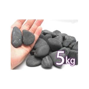 エステホットストーン玄武岩5kg バサルト・ウィンストーン 面取り