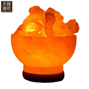 ヒマラヤ岩塩ランプ [ムーン型] 岩塩 ランプ ヒマラヤ岩塩ランプ ムーン型 ソルトランプ 岩塩 ヒマラヤ岩塩