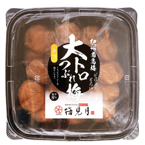 梅干し 南高梅 つぶれ梅 訳あり はちみつ梅 甘い 完熟「大トロつぶれ梅(みつ) 300g×2個 ご...