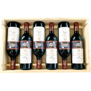 【木箱入り】6本セット シャトー・ムートン・ロートシルト [2022]750ml 【2022ボルドー...