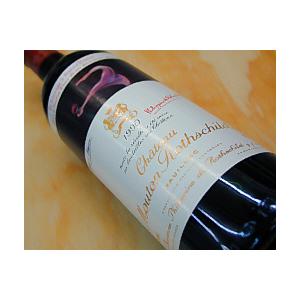赤ワイン wine ボルドー シャトー・ムートン・ロートシルト 1990年 