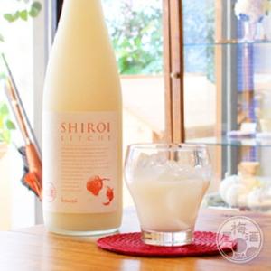 白いライチ kawaii SHIROI LITCHI 720ml  サクラオブルワリーアンドディスティラリー/広島 リキュール｜umeshu