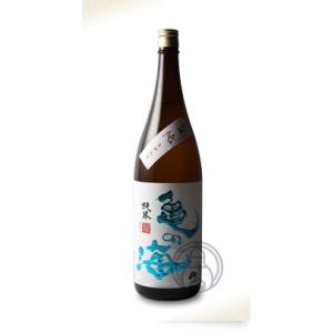 亀の海 旨口純米 1800ml 土屋酒造/長野...の詳細画像1