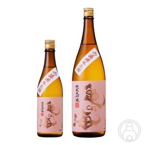 亀の海 純米大吟醸 無濾過生(ピンクラベル) 720ml 土屋酒造/長野県 要冷蔵 日本酒