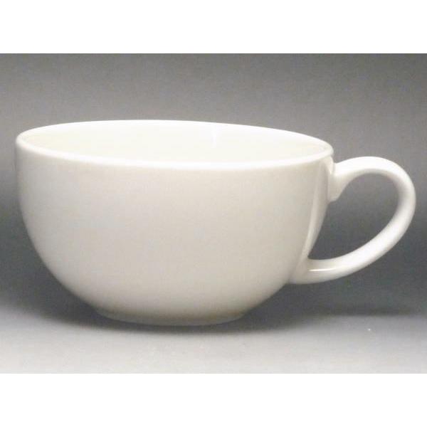 【Ｂ級品】クリーム　Ｕ型厚口ティーカップ(bd0052)　[普段使いの食器]