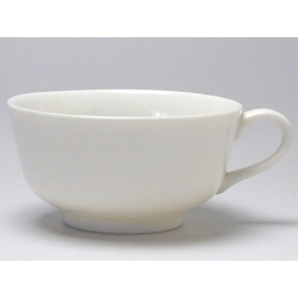【Ｂ級品】クリーム反口ティーカップ　[普段使いの食器]