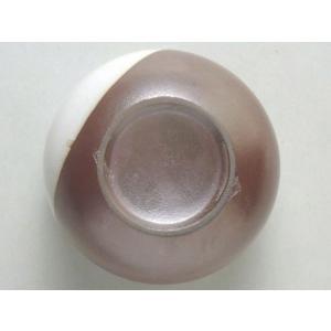 【B級品】白釉半掛 鉄赤 玉湯呑み [普段使い...の詳細画像2
