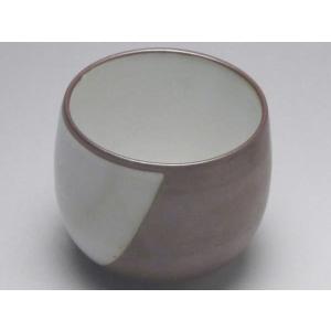 【B級品】白釉半掛 鉄赤 玉湯呑み [普段使い...の詳細画像4