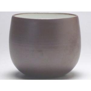 【B級品】鉄赤 玉湯呑み [普段使いの食器]の商品画像