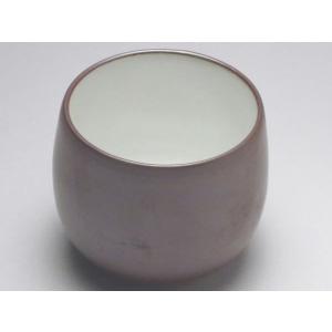 【B級品】鉄赤 玉湯呑み [普段使いの食器]の詳細画像1