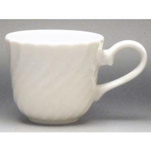 ウェーブクリーム　デミタスカップ　[普段使いの食器]