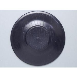 【C級品】黒厚口 プラスチック製茶托(φ122...の詳細画像3