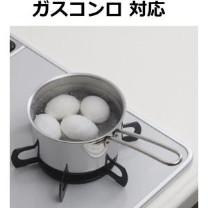 下村企販 片手鍋 14cm 日本製 ステンレス...の詳細画像3