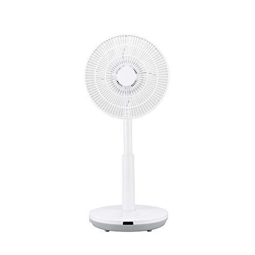 シロカ DC 扇風機 リビング サーキュレーター SF-C151 ホワイト[リモコン付き/逆回転モー...