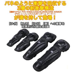 ウミネコ プロテクター 4点セット ひじ ひざ...の詳細画像4