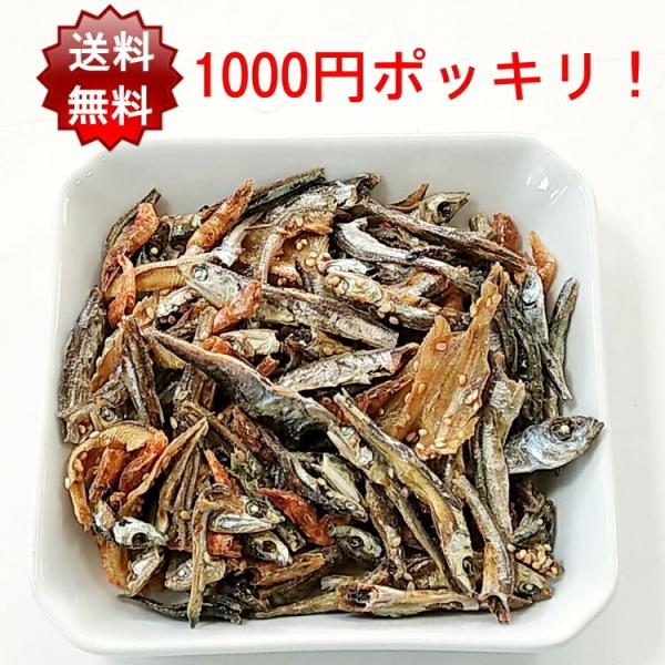 小魚カルシウム 95ｇ　送料無料 買い回りに便利 1000円均一 珍味