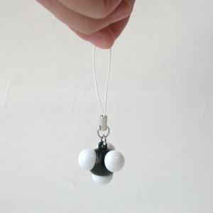 分子模型ストラップ（メタン分子ＣＨ4）