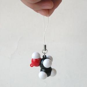 分子模型ストラップ（エタノール分子Ｃ2Ｈ5OH）