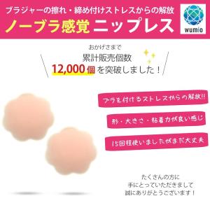 ニップレス 1組 シリコンパッド 軽くて柔らか...の詳細画像1