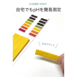 pH試験紙 80回分 ペーハー試験紙 リトマス...の詳細画像1