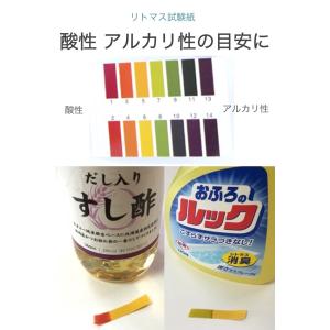 pH試験紙 80回分 ペーハー試験紙 リトマス...の詳細画像2