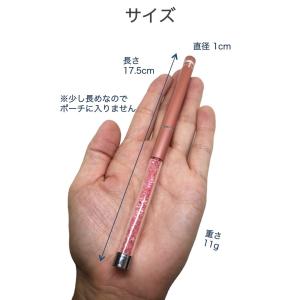 まつげブラシ ピンク 長め スクリューブラシ ...の詳細画像4