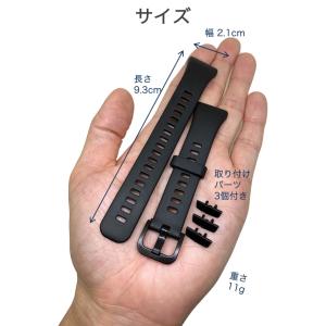 Huawei Band 6 交換バンド 黒 H...の詳細画像4