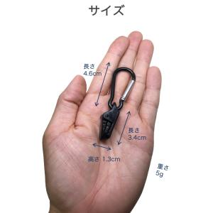 テントクリップ タープクリップ 8個セット カ...の詳細画像4