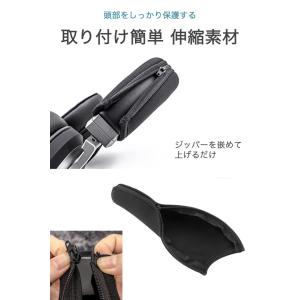 ヘッドバンドカバー 黒 1個 ATH M50X...の詳細画像2