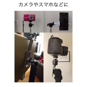 三脚 ボールヘッド 1/4ねじ 自由雲台 台座...の詳細画像3