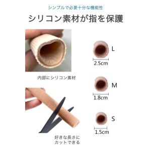 足指サック SML 3種類セット カット 足指...の詳細画像2