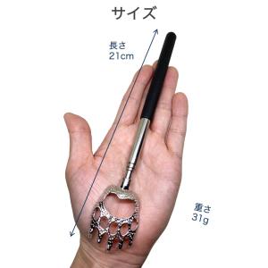 伸縮 孫の手 熊の手 2本セット 最長57cm...の詳細画像4