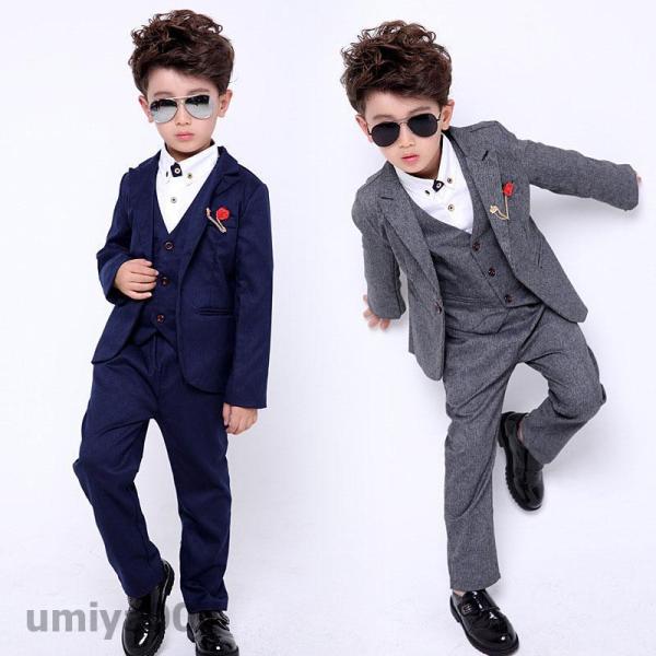 子供スーツ キッズ　フォーマル 男の子スーツ 入学式入園スーツ こどもスーツ 卒業式 スーツ 入学式...