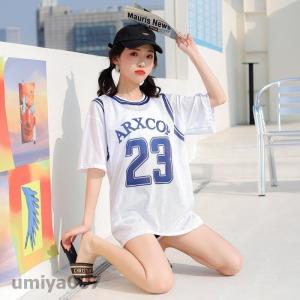 ファッション体型カバー 水着 レディース Tシ...の詳細画像1