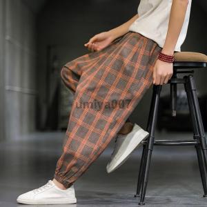 サルエルパンツ メンズ パンツ 春 夏 秋 チ...の詳細画像2
