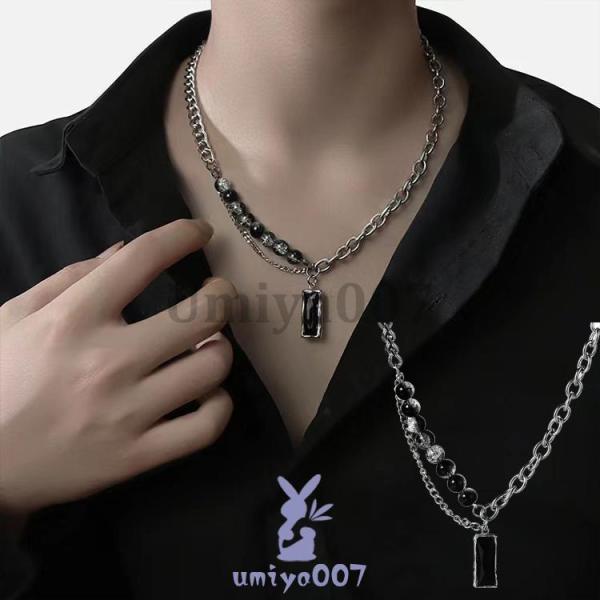 メンズ ネックレス チェーン ペンダント アクセサリー シンプル ジュエリー おしゃれ  プレゼント...