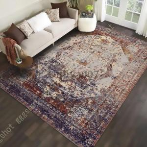 プレーベル ラグ 70×120cm メダリオン ベルサイユ オリエンタル