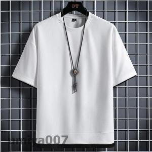 Tシャツ メンズ 半袖 レイヤード風 重ね着 ...の詳細画像1