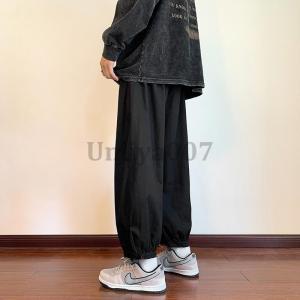 サルエルパンツ メンズ ジョガーパンツ ひんや...の詳細画像2