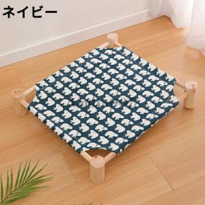 猫 ハンモック 木製 キャットハンモック ペッ...の詳細画像2