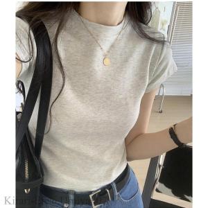 夏新作半袖tシャツ レディース tシャツ 半袖...の詳細画像3