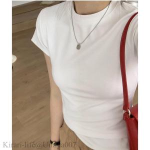 夏新作半袖tシャツ レディース tシャツ 半袖...の詳細画像5