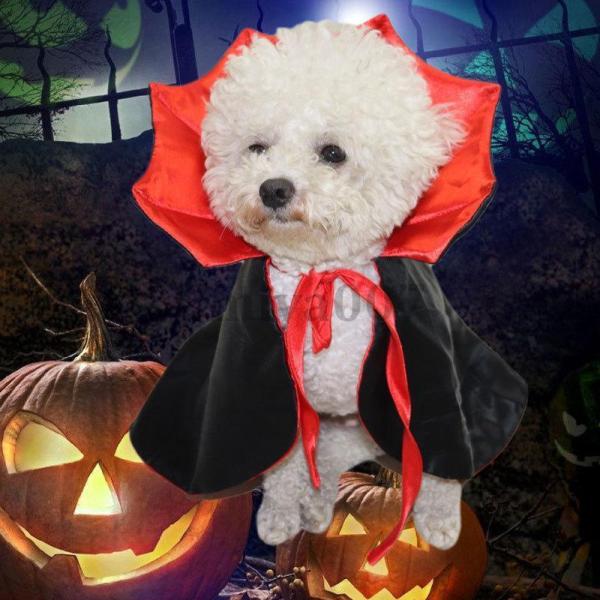 ハロウィン ハロウィン衣装 ハロウィンマント 犬 猫 ペットコスチューム ペットコスプレ 犬服 小型...