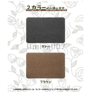 玄関マット 屋外 室内 風水 泥落とし 吸水 ...の詳細画像5