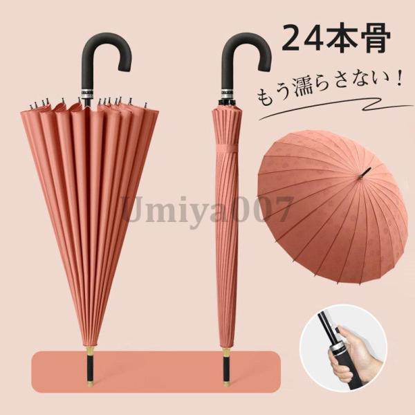 雨傘 長傘 ジャンプ傘 レディース 花柄 晴雨兼用 男女兼用 長柄 ワンタッチ 自動開閉 折れにくい...