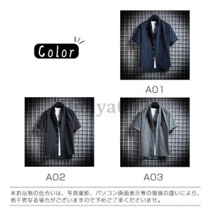 半袖シャツ メンズ カジュアルシャツ シャツ ...の詳細画像4