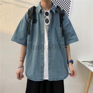 半袖シャツ メンズ カジュアルシャツ シャツ ...の詳細画像1