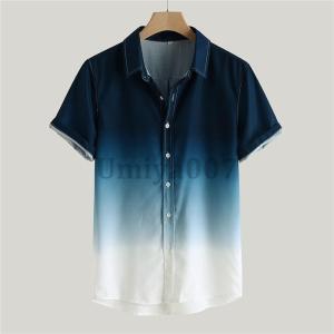 アロハシャツ メンズ トップス シャツ 半袖シ...の詳細画像1